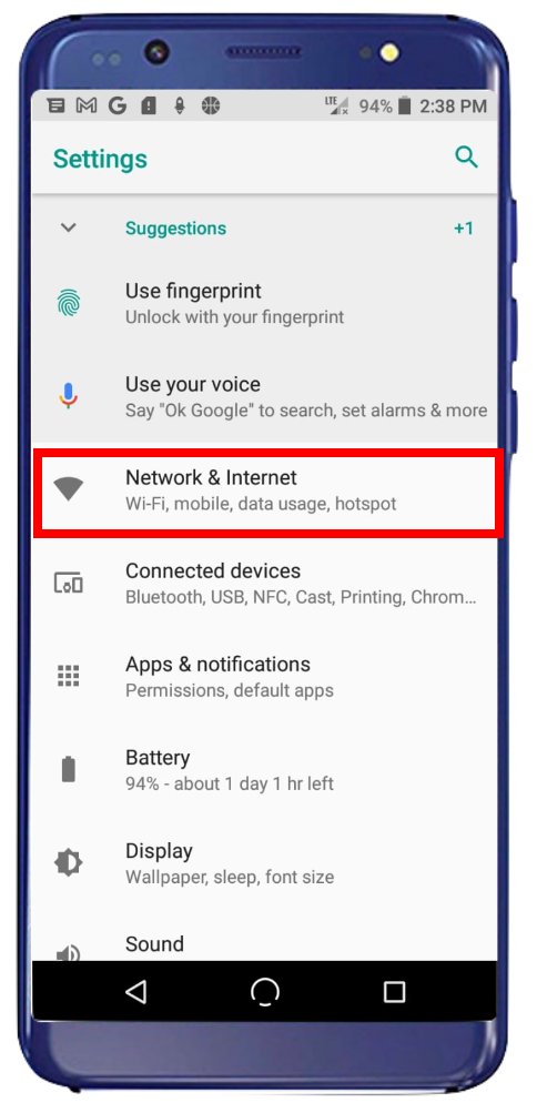 mi note 4 lte volte setting